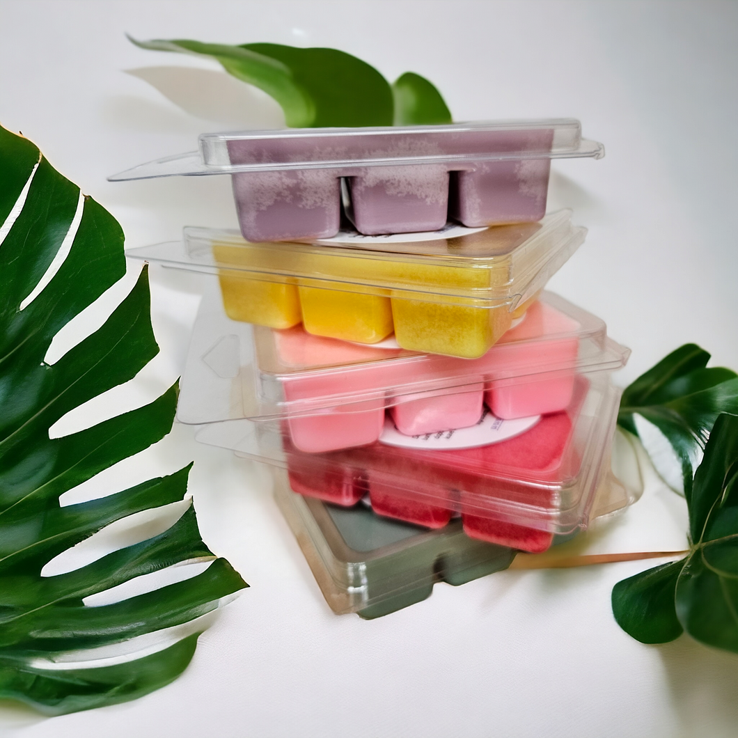 Soy Wax Melts Clamshell with 6 Cubes