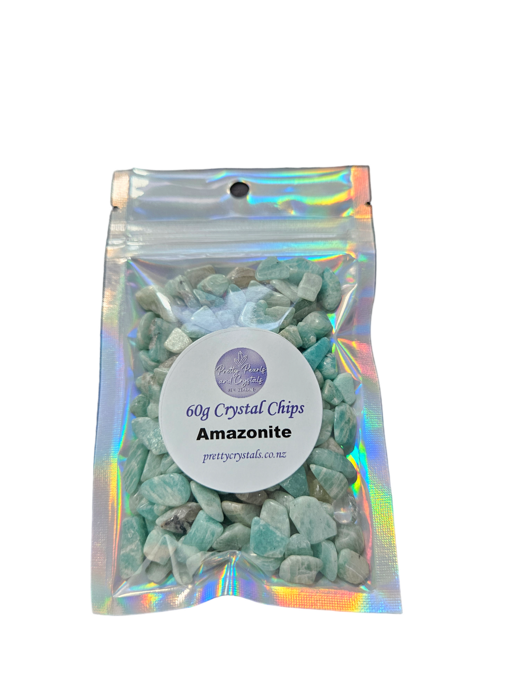 Amazonite Chip Bag 60g