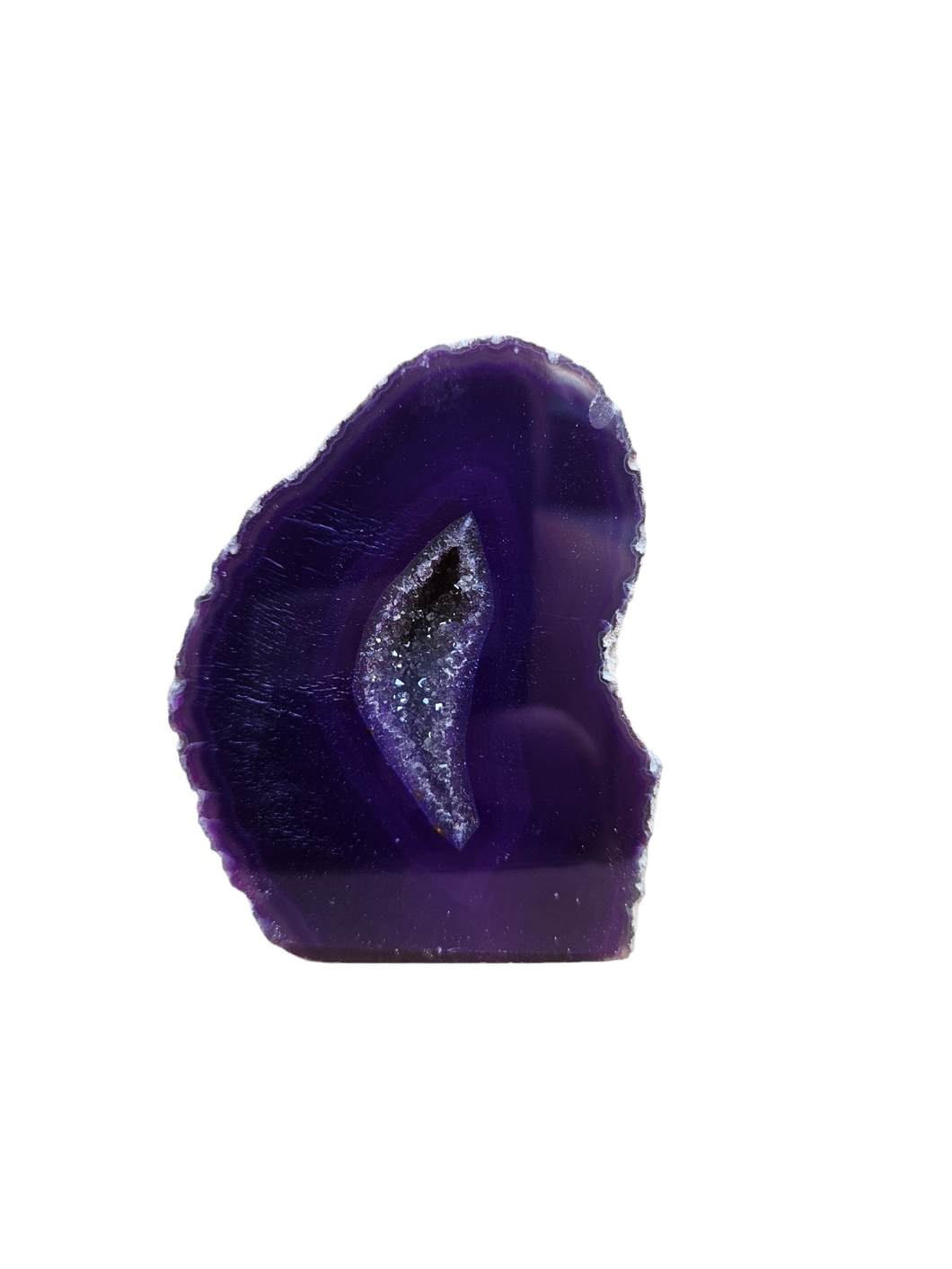 Agate Cut Base - Purple