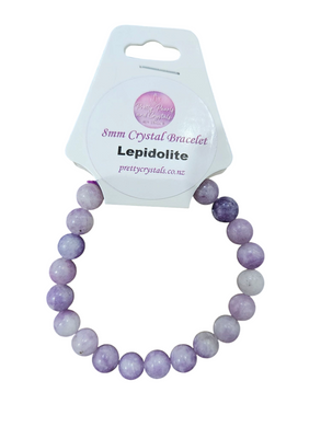 Lepidolite 8mm Bracelet