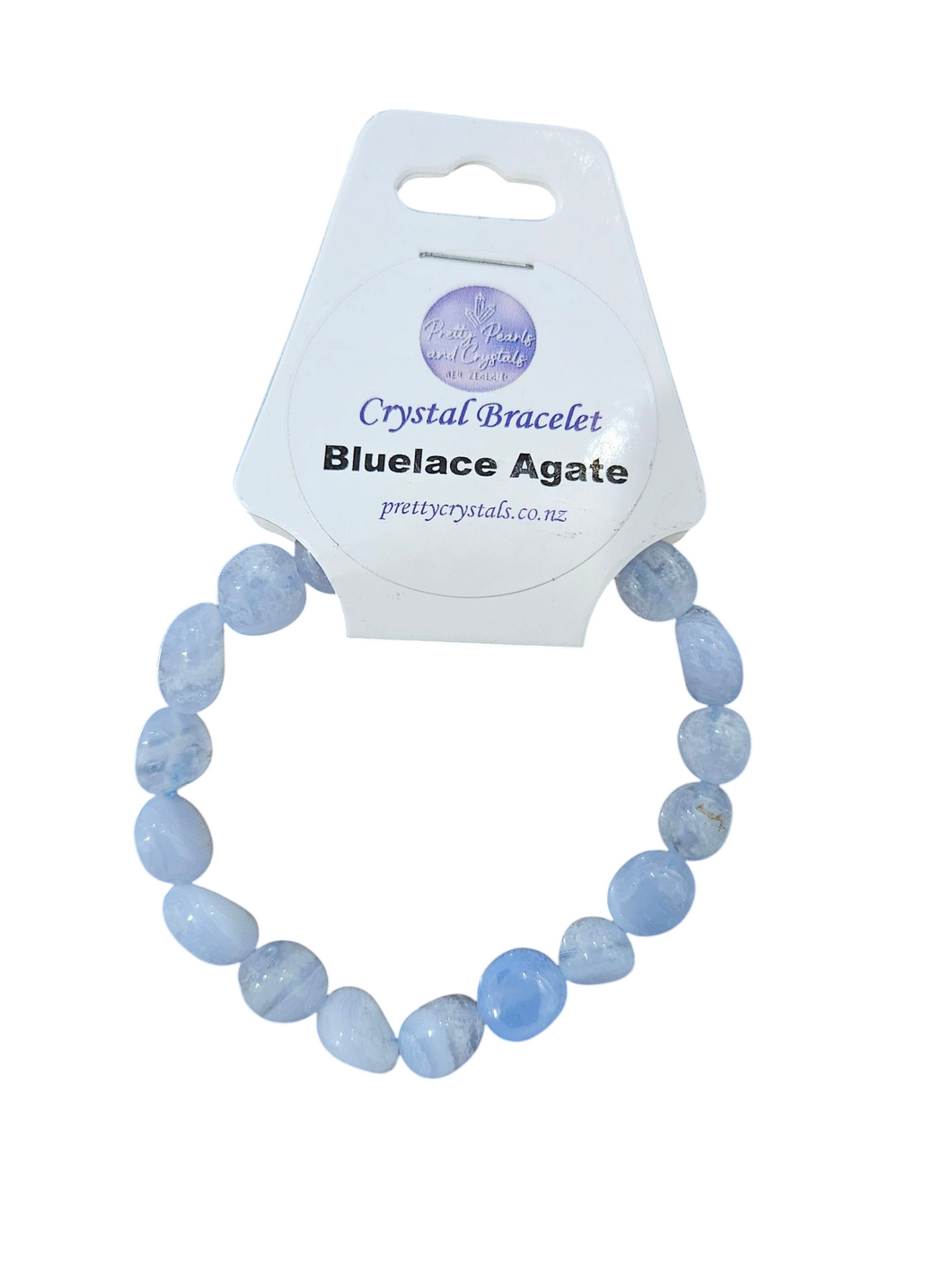 Bluelace Agate Tumble Bracelet