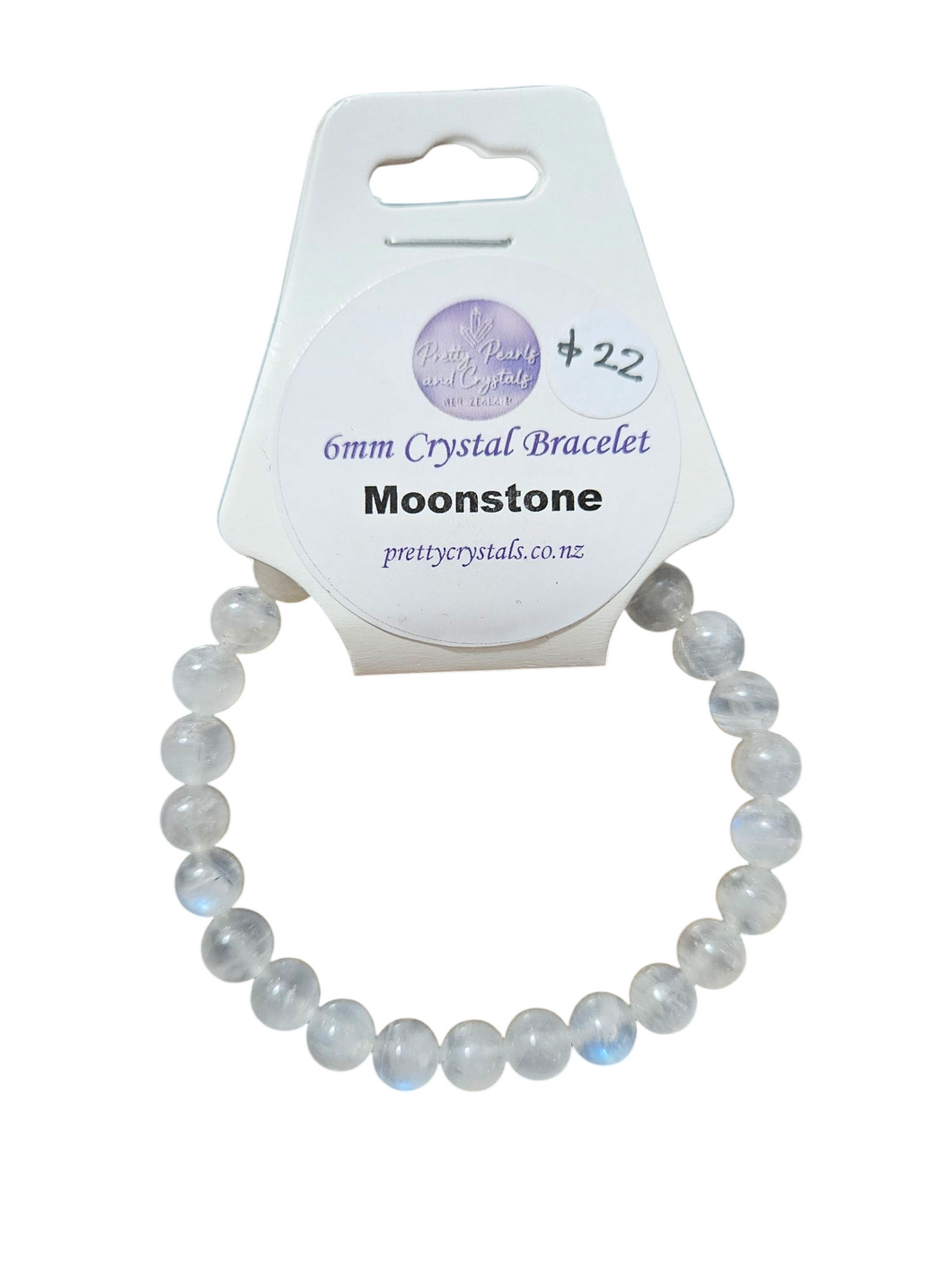 Moonstone 6mm Bracelet