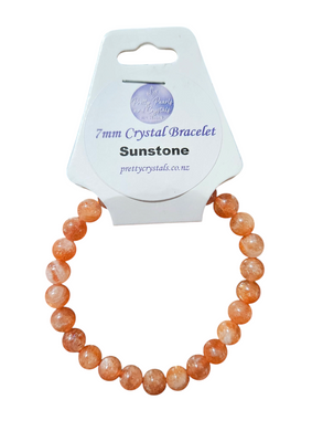 Sunstone 7mm Bracelet