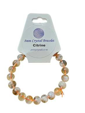 Citrine 8mm Bracelet