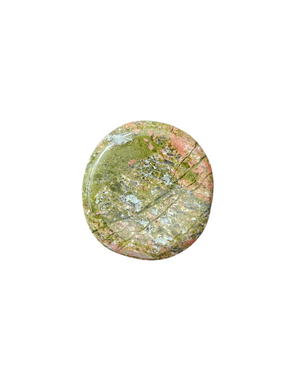 Unakite Oval Worry Stone