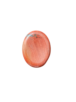 Red Jasper Oval Worry Stone