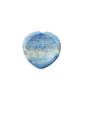 Lapis Lazuli Heart Worry Stone