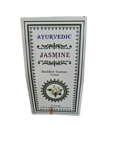 Jasmine Backflow Incense Cones - 10 Pack
