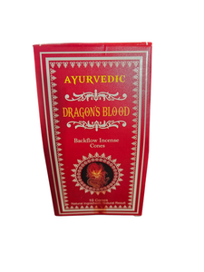 Dragonsblood Backflow Incense Cones - 10 Pack